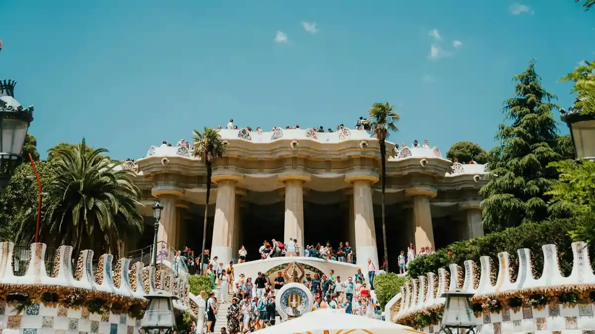1. Crowded Park Guell in Barcelona.jpeg