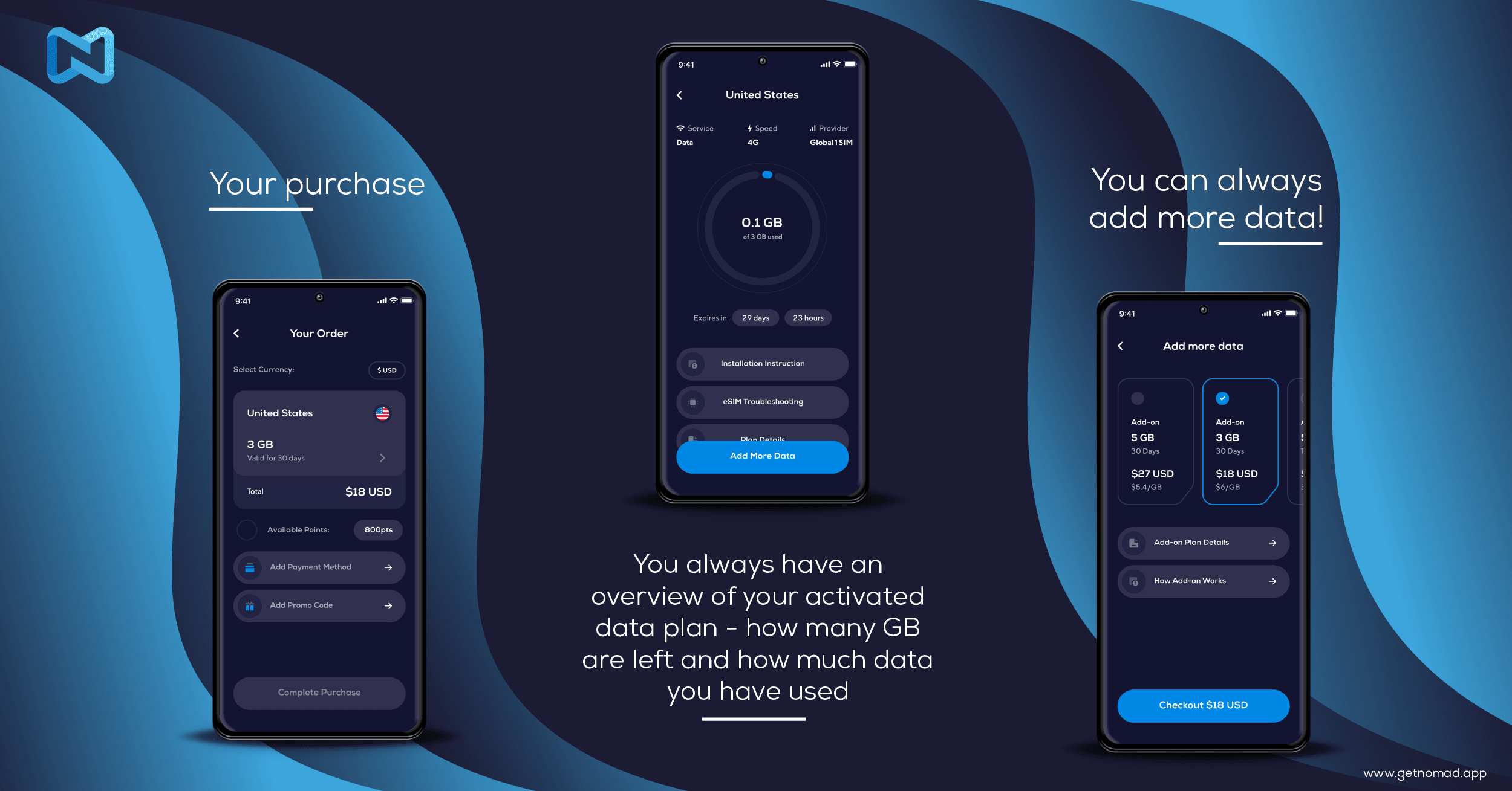 Nomad App - now on Android