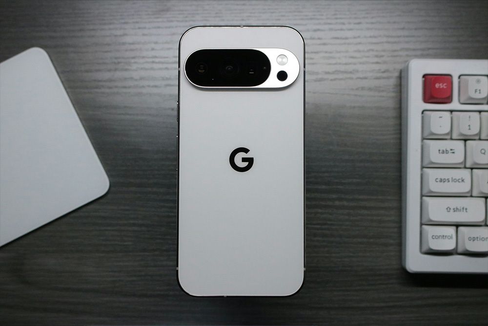 Google Pixel 10A on table top