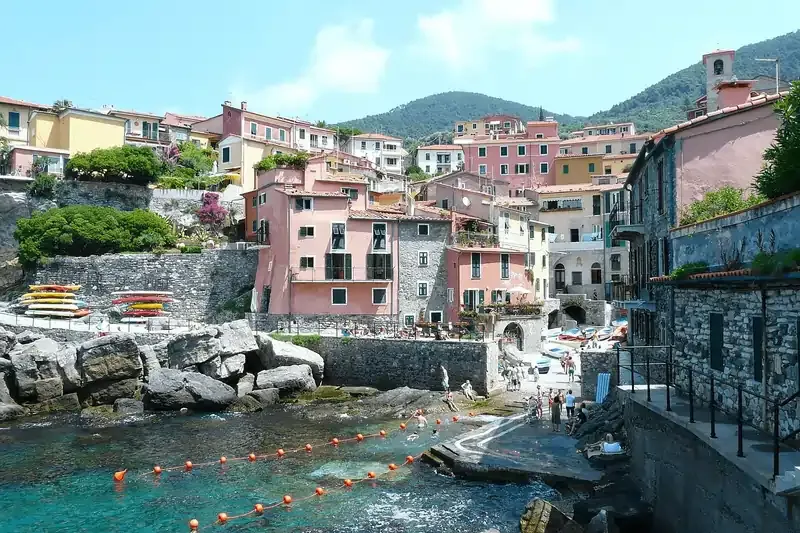 Colorful seaside village of Tellaro, Italy