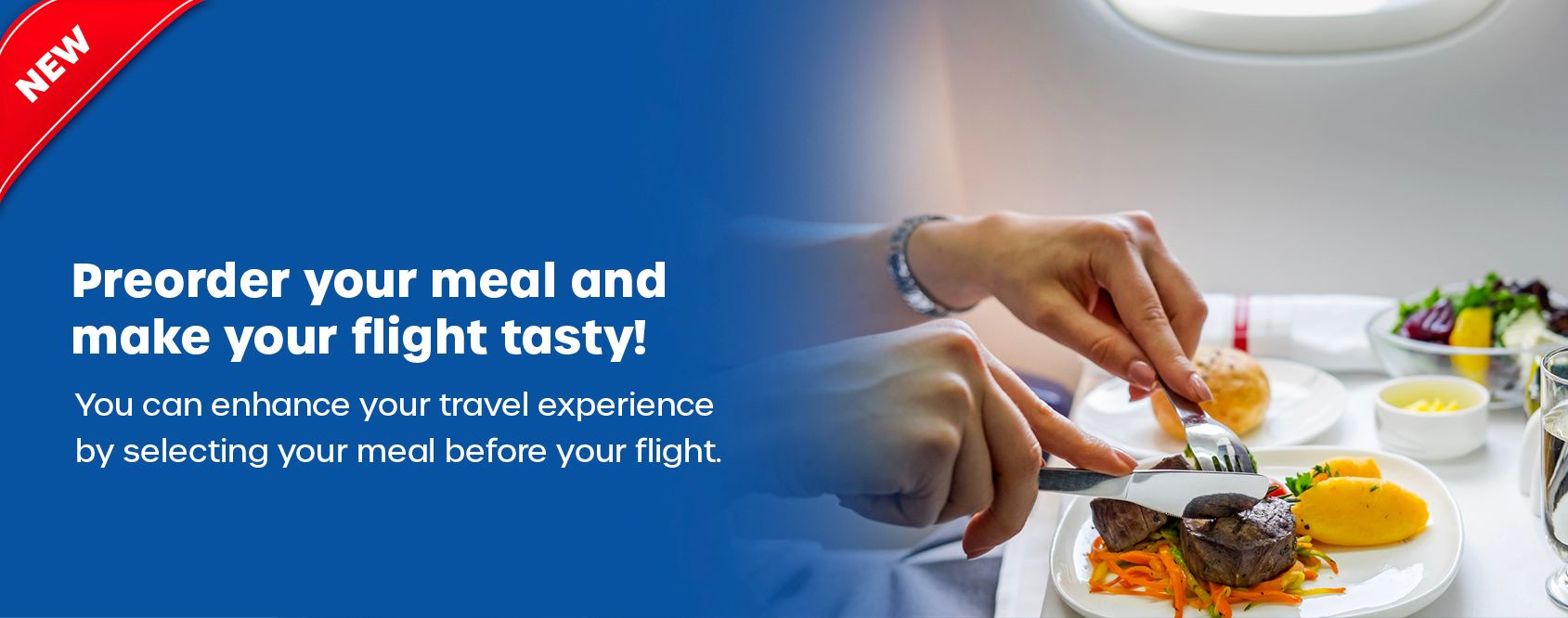 AnadoluJet is one of the many airlines that offer pre-order options to its passengers. https://www.anadolujet.com/en 