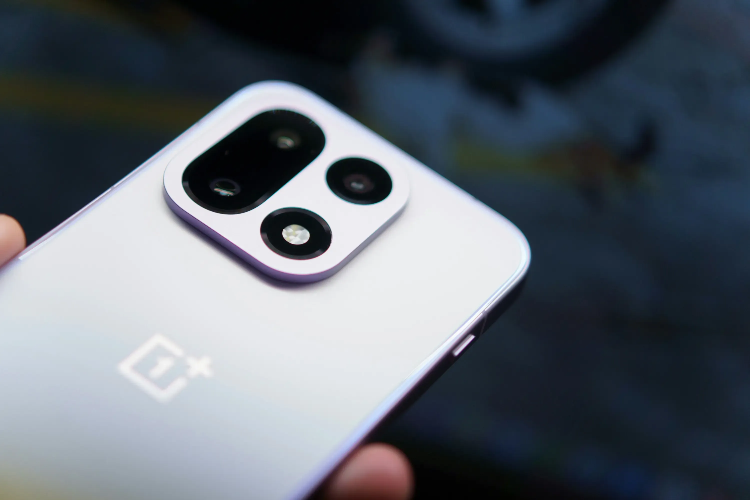 Back view of a OnePlus esim compatbile mobile phone
